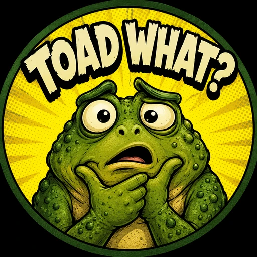 TOAD WHAT? logo